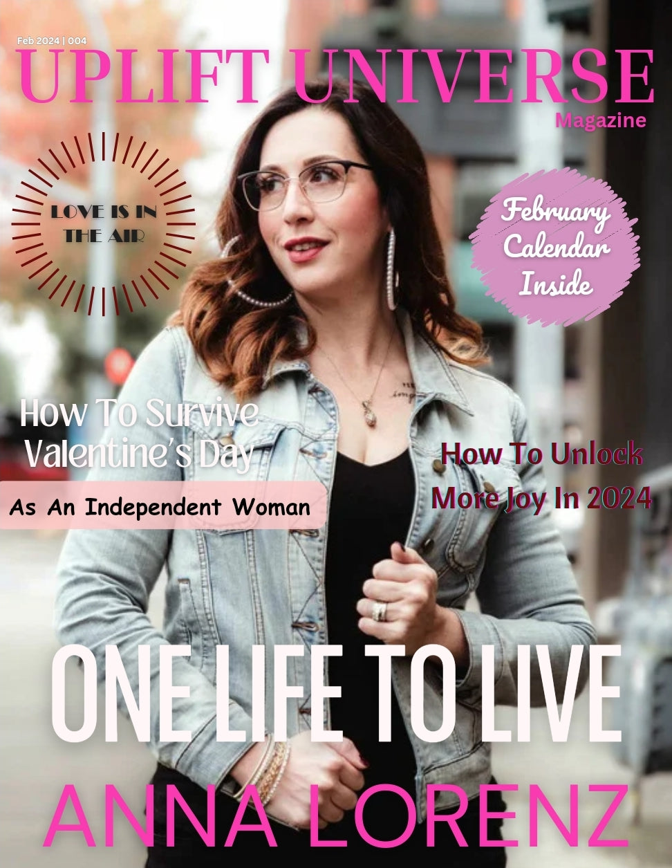 Uplift Universe Magazine's February Issue 2024