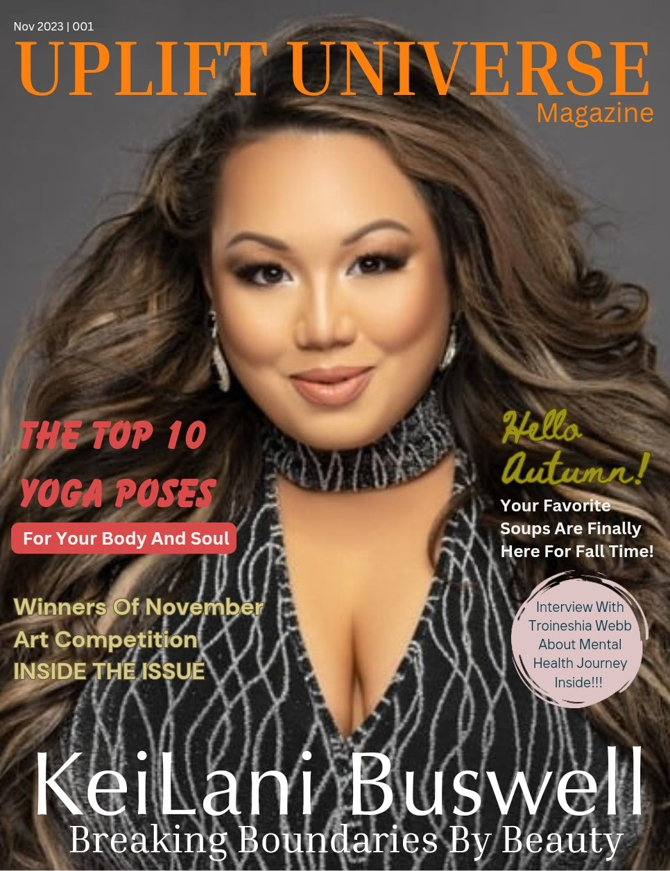 Uplift Universe Magazine's November Issue 2023